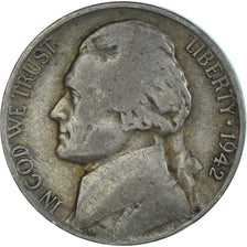 Moneta, Stati Uniti, 5 Cents, 1942