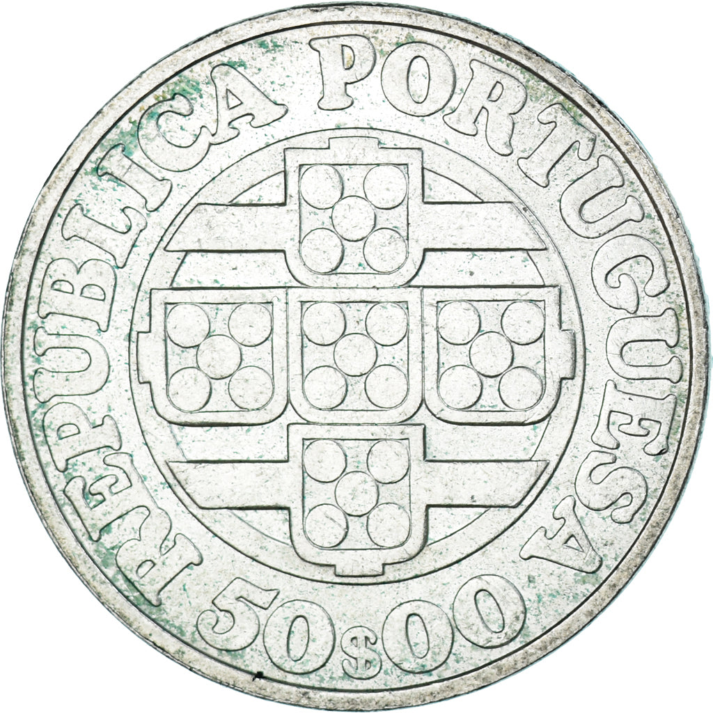 Moneta, Portogallo, 50 Escudos, 1971, BB, Argento, KM:601