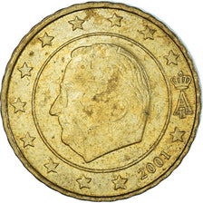 Münze, Belgien, 10 Euro Cent, 2001