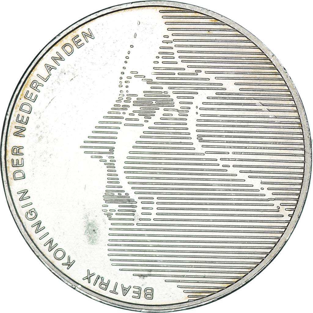 Moneta, Paesi Bassi, Beatrix, 50 Gulden, 1984, BB, Argento, KM:208