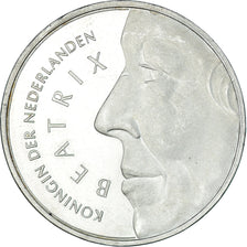 Münze, Niederlande, Beatrix, 50 Gulden, 1991, VZ+, Silber, KM:215