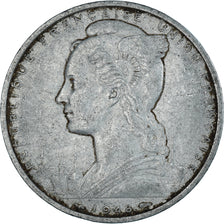 Münze, Somaliland, 5 Francs, 1948