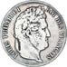 Coin, France, Louis-Philippe, 5 Francs, 1835, Strasbourg, VF(20-25), Silver