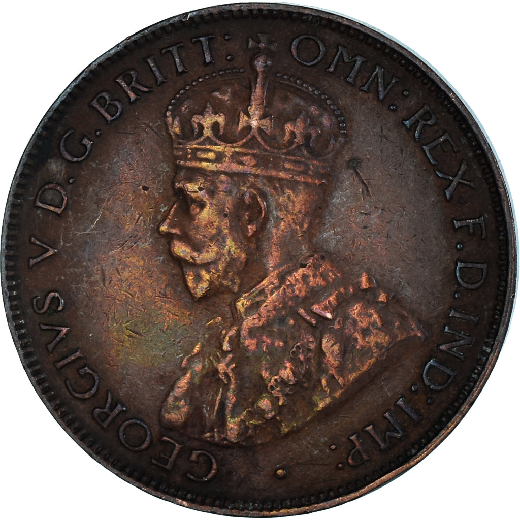 Moneta, Australia, 1/2 Penny, 1932