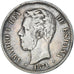 Moneta, Spagna, Amadeao I, 5 Pesetas, 1871, Madrid, MB+, Argento, KM:666