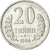 Moeda, Usbequistão, 20 Tiyin, 1994