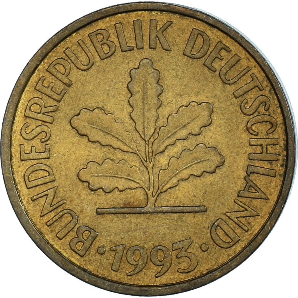 Moneta, Germania, 5 Pfennig, 1993
