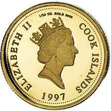 Monnaie, Îles Cook, Elizabeth II, Death of Princess Diana, 5 Dollars, 1997