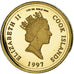 Monnaie, Îles Cook, Elizabeth II, Death of Princess Diana, 5 Dollars, 1997