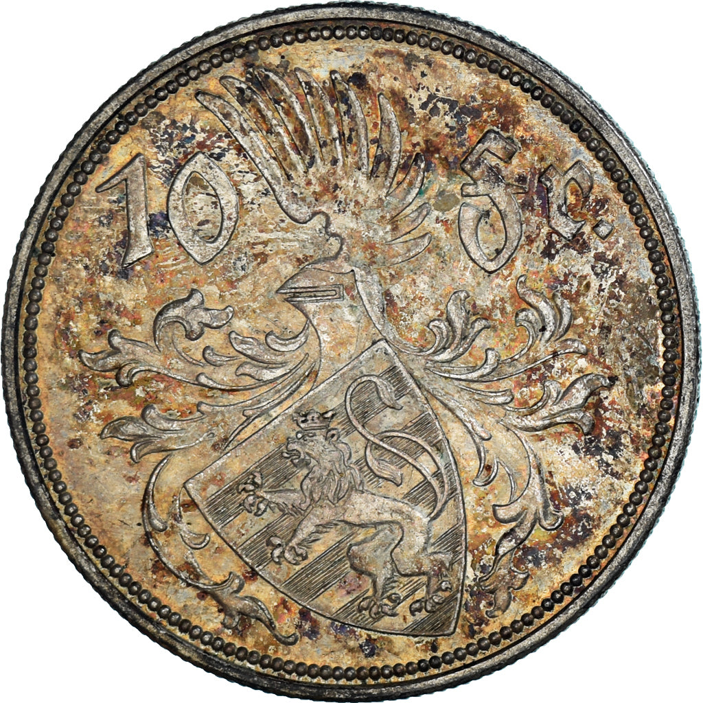 Moneta, Lussemburgo, Charlotte, 10 Francs, 1929, BB, Argento, KM:39