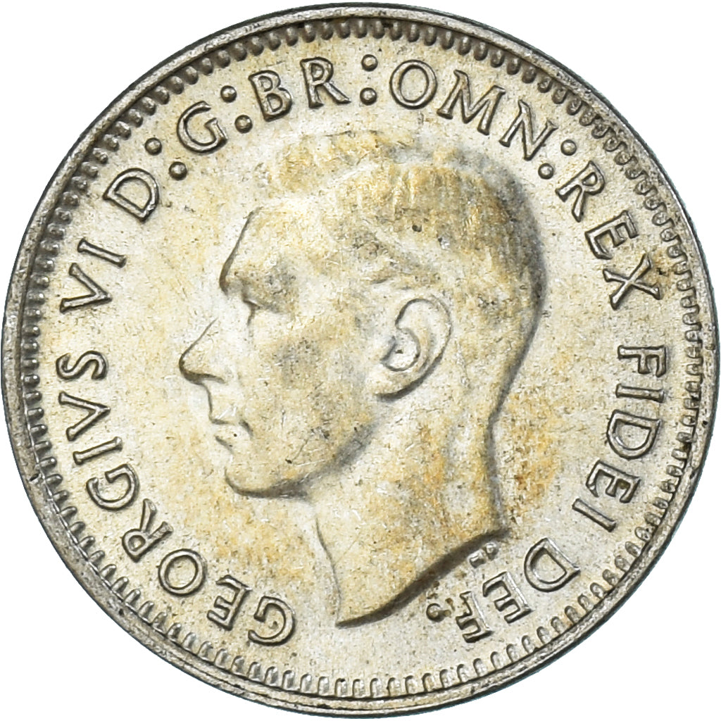 Moneta, Australia, 3 Pence, 1949