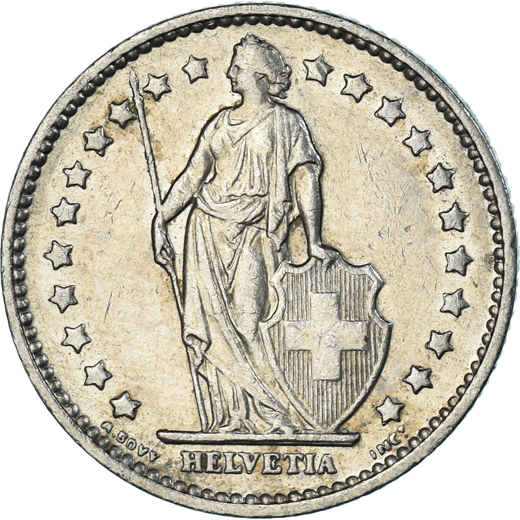 Münze, Schweiz, Franc, 1973