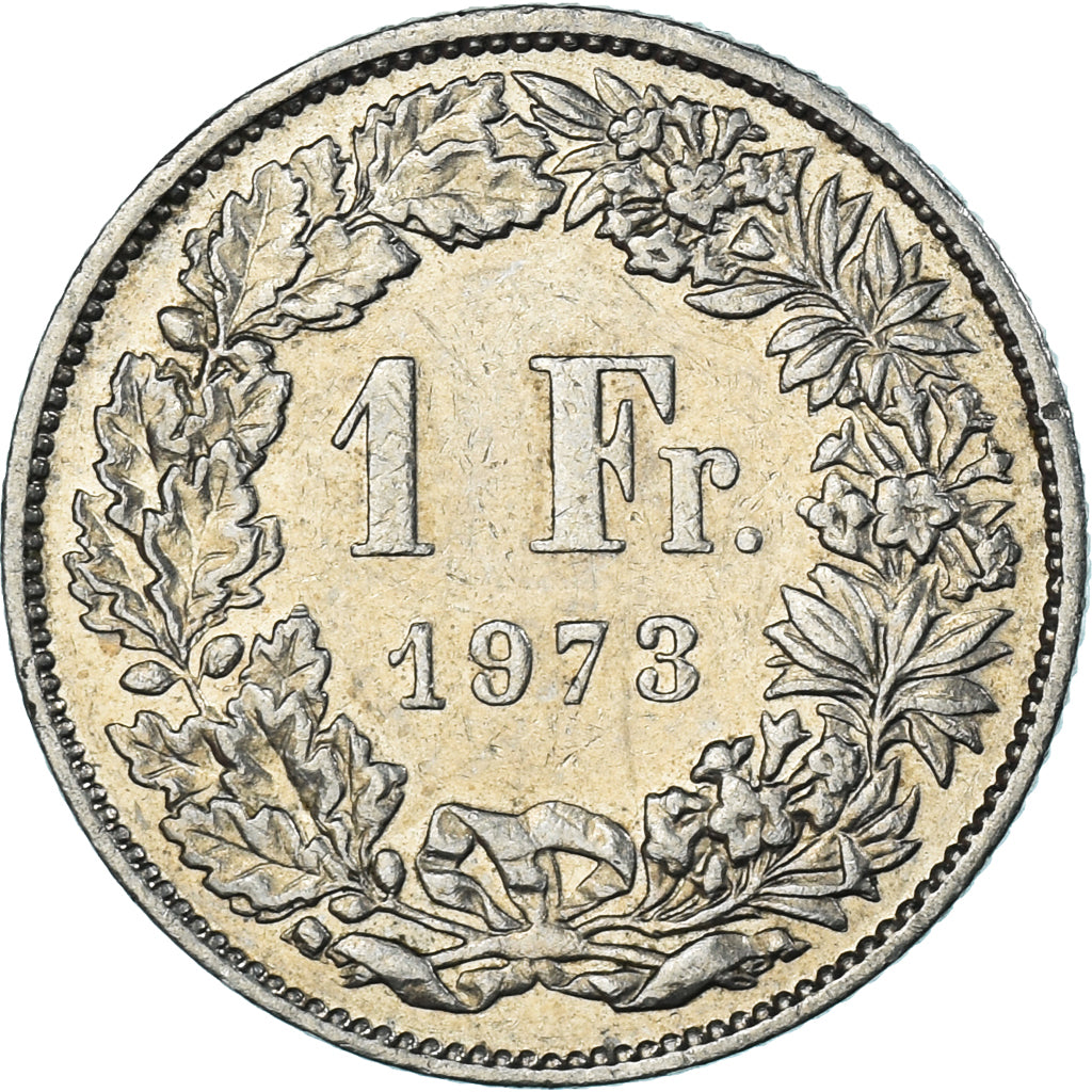 Münze, Schweiz, Franc, 1973
