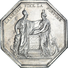 Frankrijk, Medaille, Banque de France, 1800, Dumarest, PR, Zilver