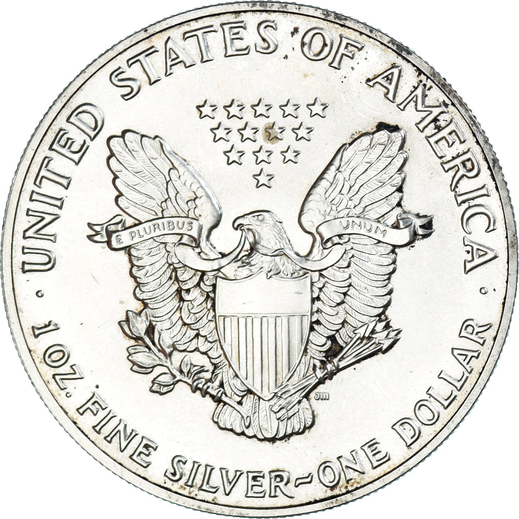 Münze, Vereinigte Staaten, Dollar, 1992, U.S. Mint, Philadelphia, UNZ+, Silber