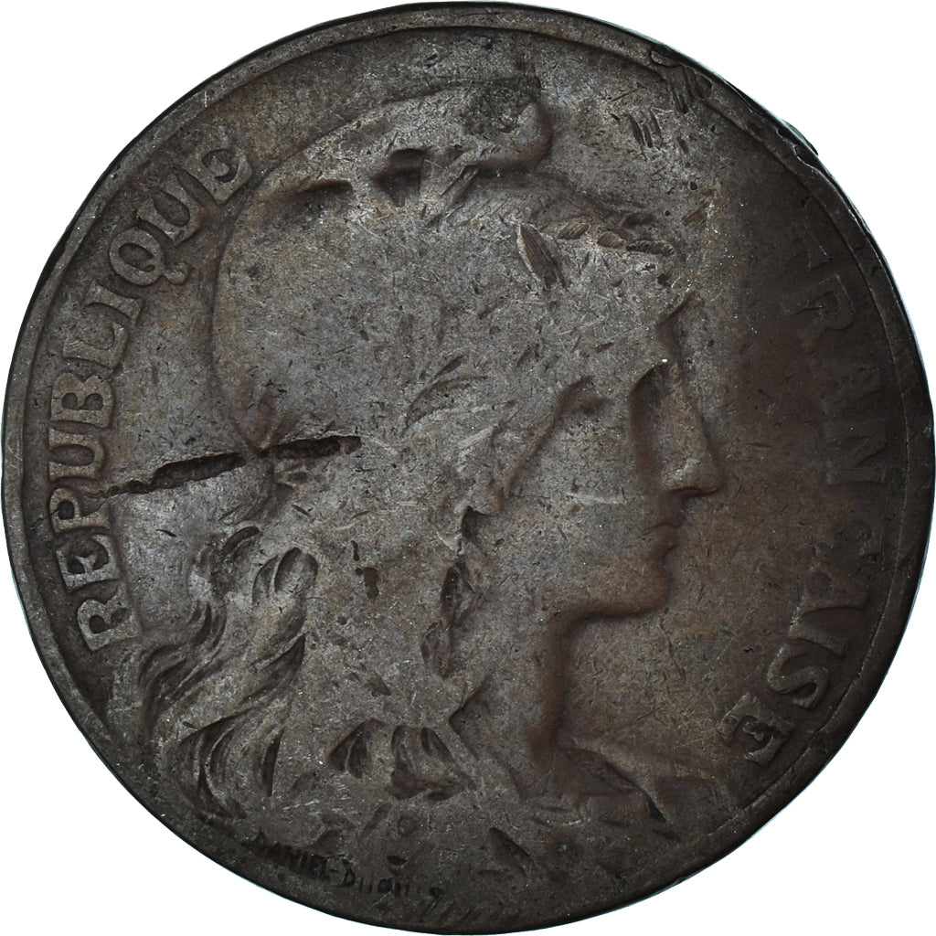 Munten, Frankrijk, 10 Centimes, 1901