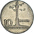 Moneda, Polonia, 10 Zlotych, 1965, Warsaw, MBC, Cobre - níquel, KM:55