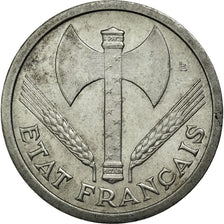 Münze, Frankreich, Bazor, 2 Francs, 1943, Paris, VZ, Aluminium, KM:904.1