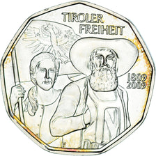 Österreich, 5 Euro, 2009, Vienna, UNZ, Silber, KM:3177