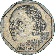 Moneta, Gabon, 500 Francs, 1985, Paris, BB, Rame-nichel, KM:14