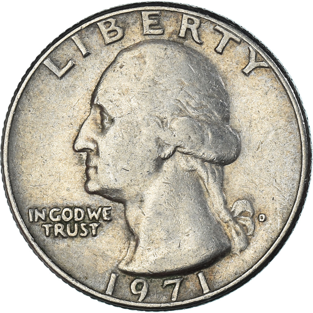 Coin, United States, Quarter, 1971