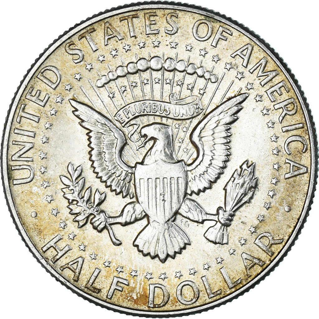 Moeda, Estados Unidos da América, Half Dollar, 1965