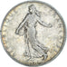 Monnaie, France, Semeuse, 2 Francs, 1908, Paris, TB+, Argent, Gadoury:532