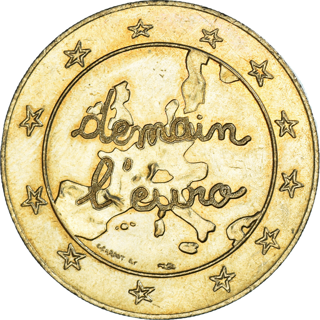 Francia, 1-1/2 Euro, Euro des Villes, 1996, Demain l'Euro, SPL-, N.C.