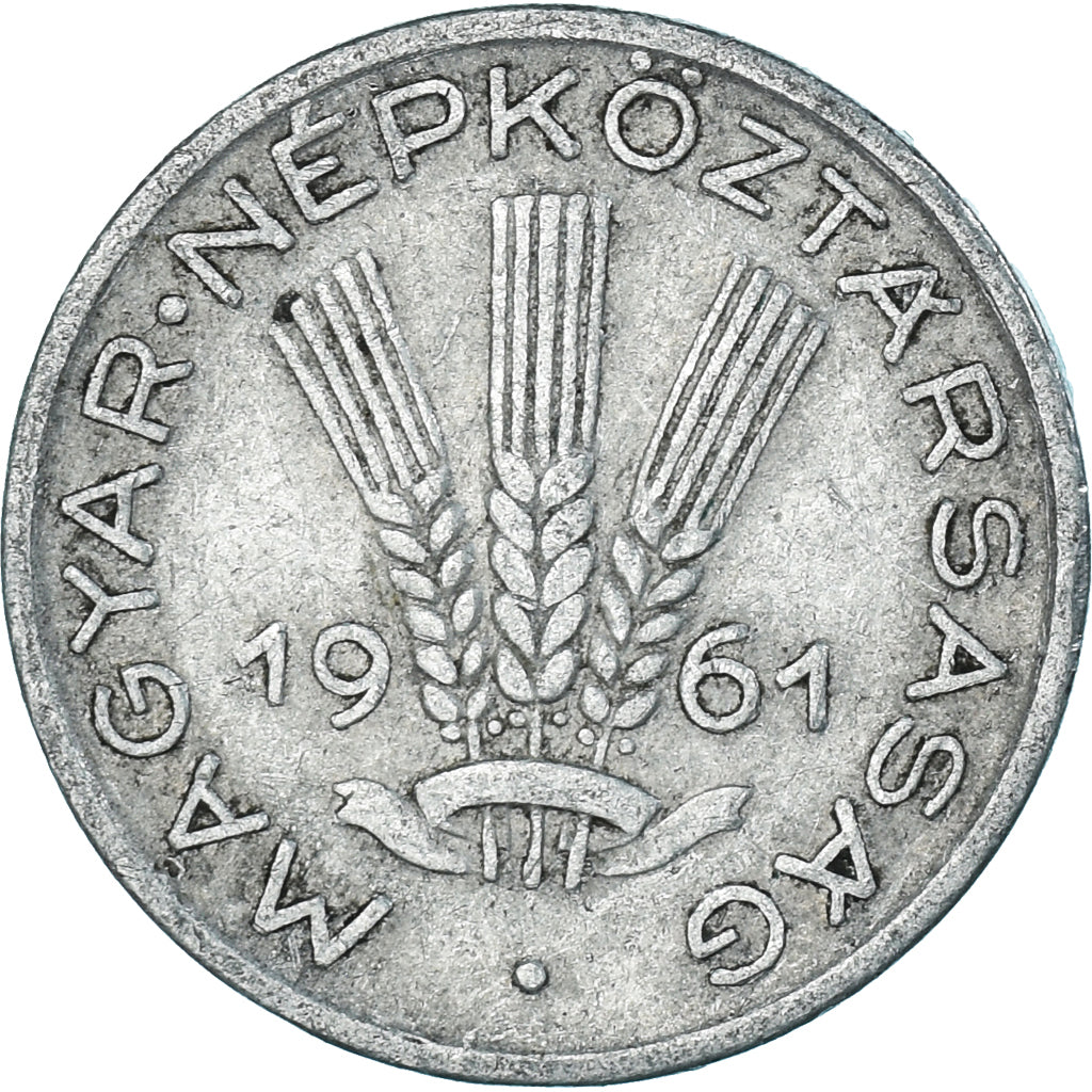 Moneda, Hungría, 20 Fillér, 1961