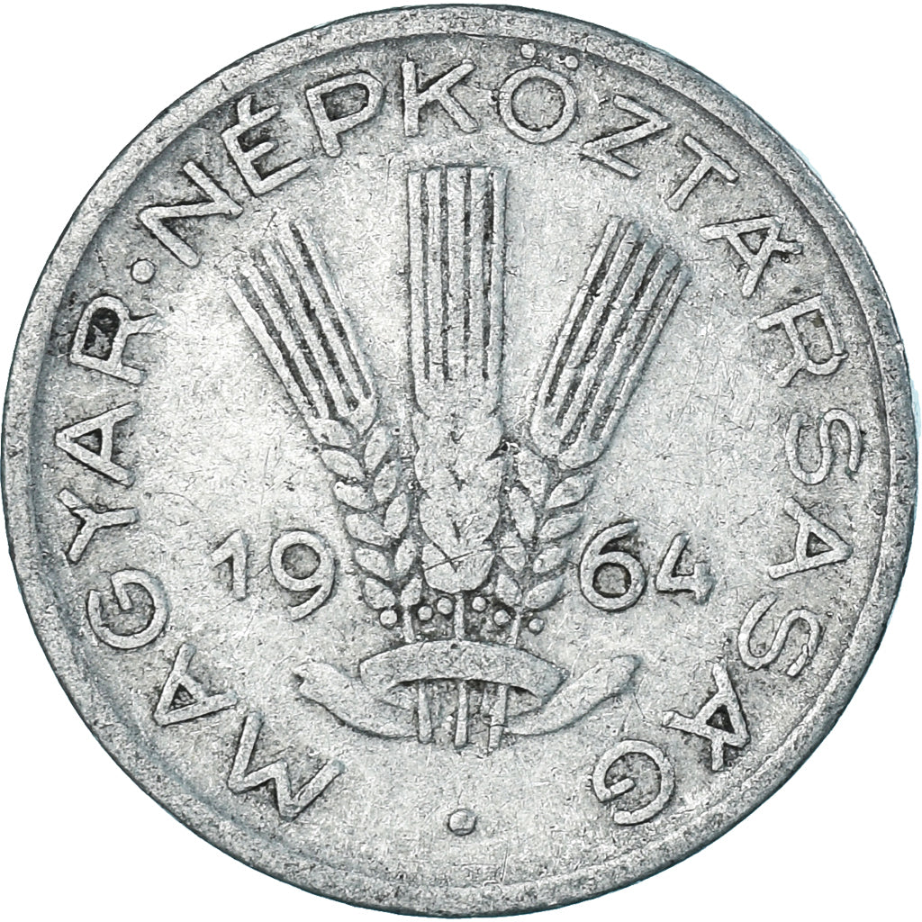 Moeda, Hungria, 20 Fillér, 1964