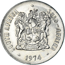 Monnaie, Afrique du Sud, 50 Cents, 1974