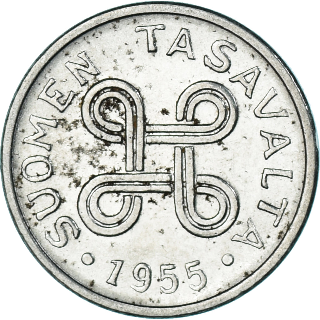 Monnaie, Finlande, Markka, 1955