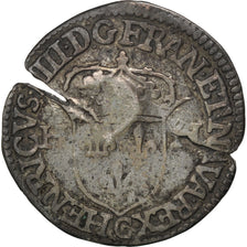 FRANCE, 15 Denarius, VF(30-35), Billon, Gadoury #21, 2.19