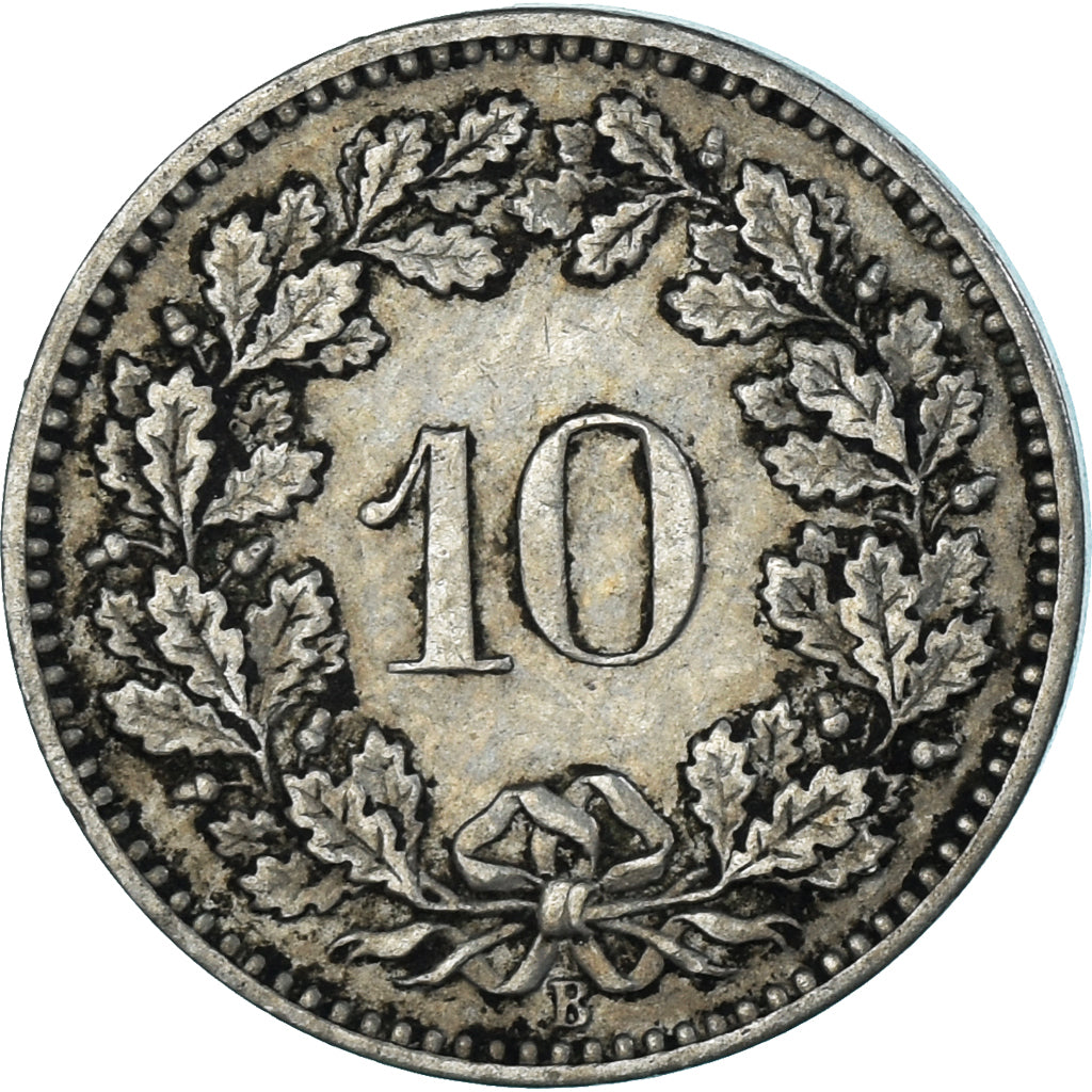 Moneta, Svizzera, 10 Rappen, 1895