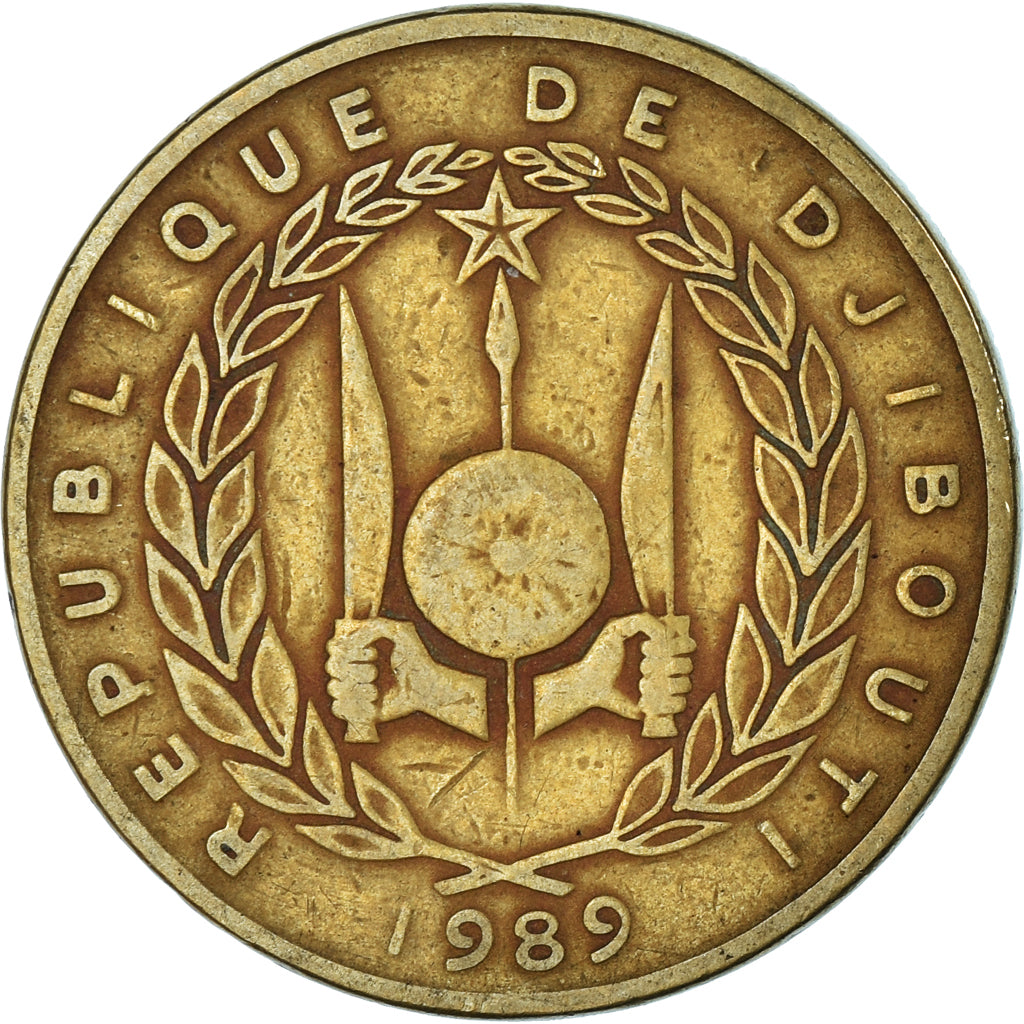 Munten, Djibouti, 500 Francs, 1989