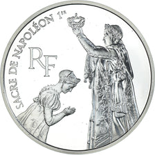 Coin, France, Sacre de Napoléon Ier, 100 Francs, 1993, MS(65-70), Silver