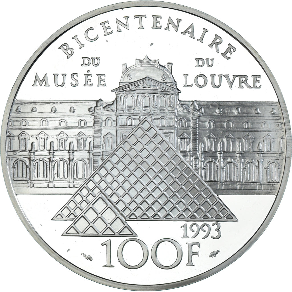 Coin, France, Sacre de Napoléon Ier, 100 Francs, 1993, MS(65-70), Silver