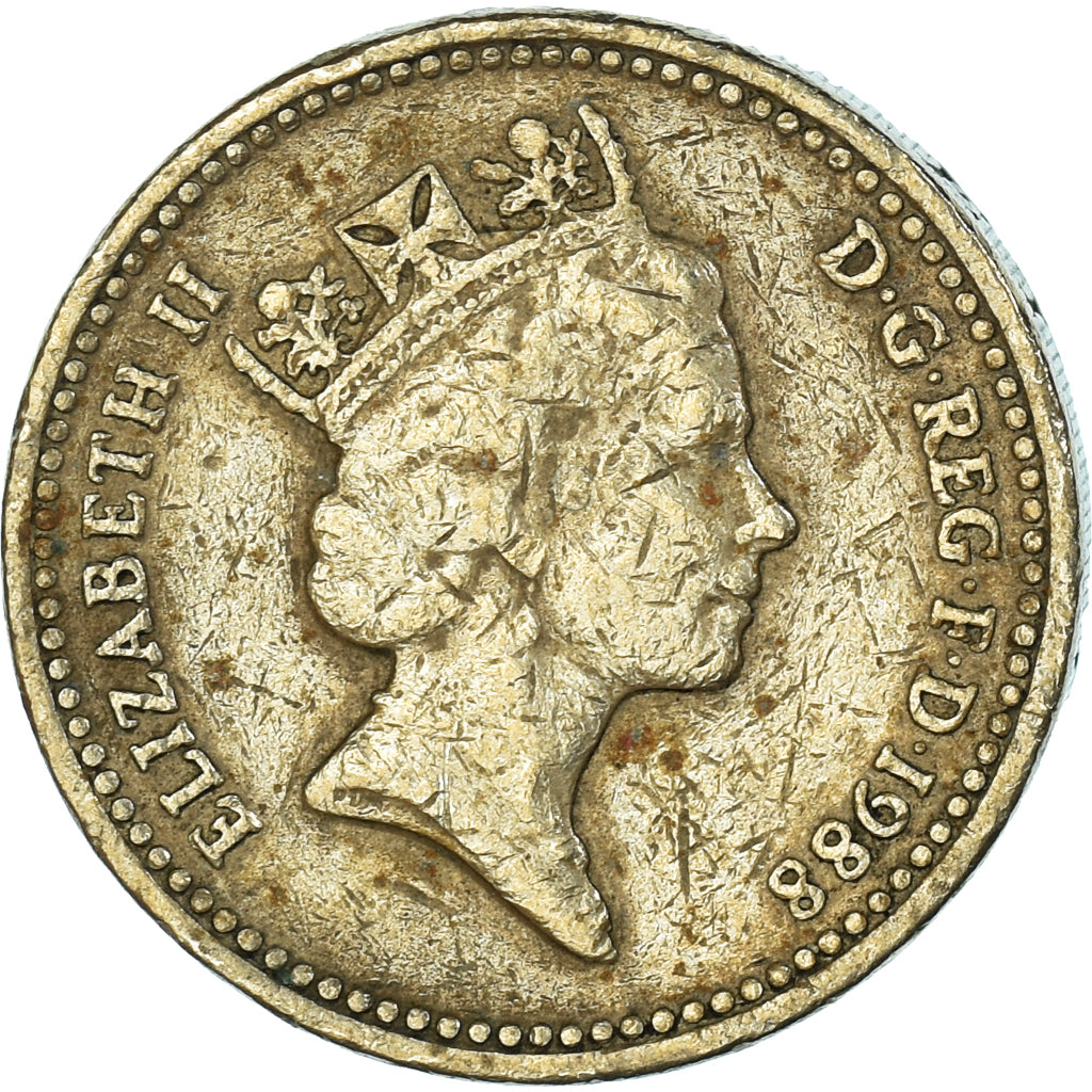 Moeda, Grã-Bretanha, Pound, 1988