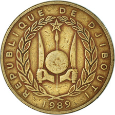 Monnaie, Djibouti, 500 Francs, 1989