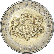 Monnaie, Lettonie, 2 Lati, 1999