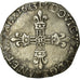 Moneta, Francia, Louis XIV, 1/4 Écu, frappé au marteau, 1/4 Ecu, 1643