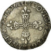 Moneda, Francia, Louis XIV, 1/4 Écu, frappé au marteau, 1/4 Ecu, 1643