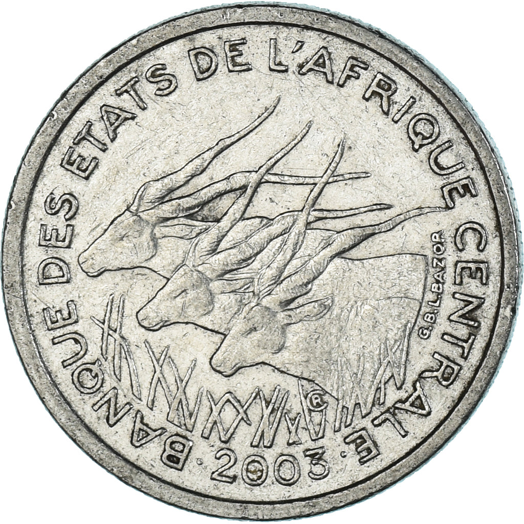Moeda, Estados da África Central, 50 Francs, 2003