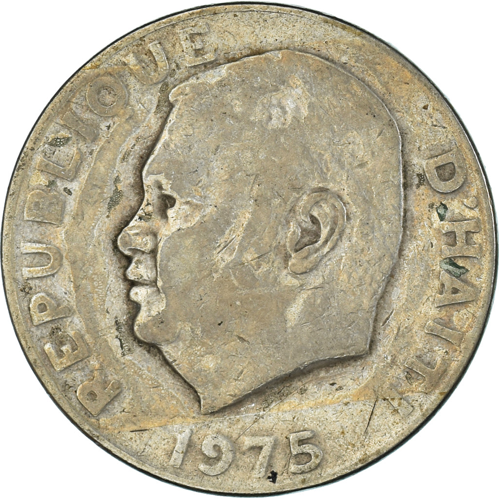 Moeda, Haiti, 20 Centimes, 1975