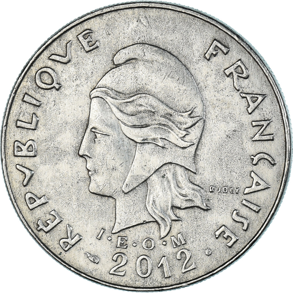 Monnaie, Nouvelle-Calédonie, 20 Francs, 2012