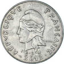 Monnaie, Nouvelle-Calédonie, 20 Francs, 2012