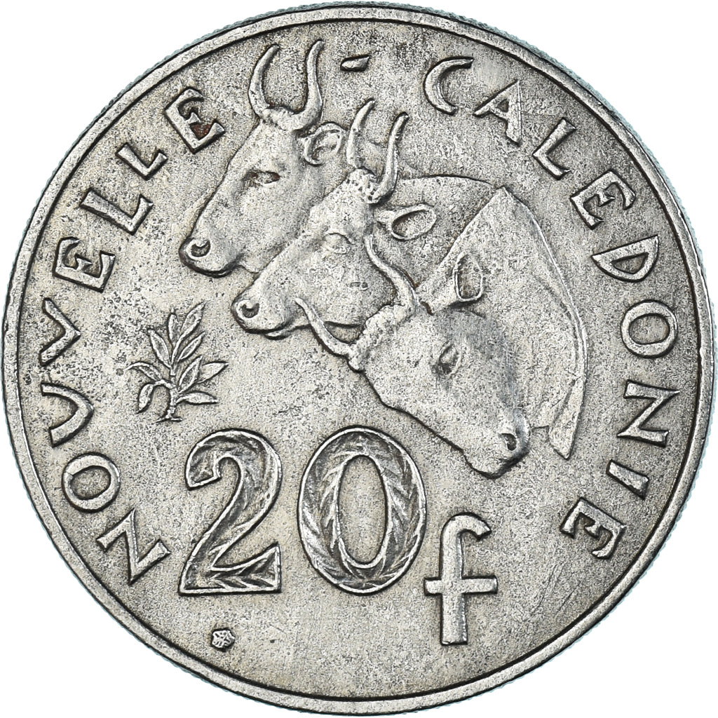 Monnaie, Nouvelle-Calédonie, 20 Francs, 2012