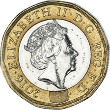 Monnaie, Grande-Bretagne, Pound, 2016