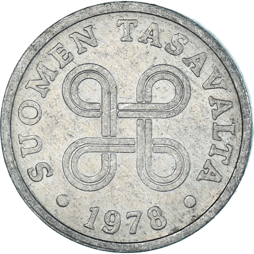 Monnaie, Finlande, 5 Pennia, 1978