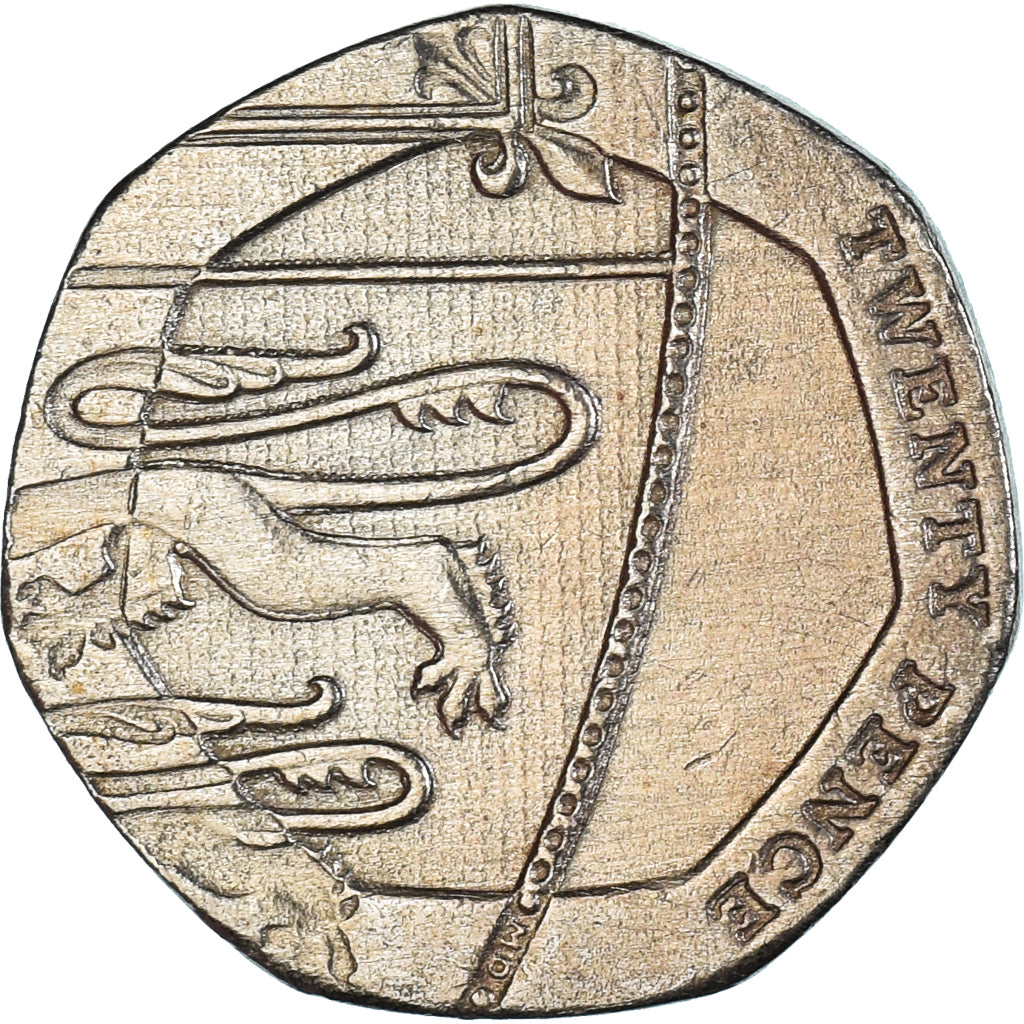 Coin, Great Britain, 20 Pence, 2015